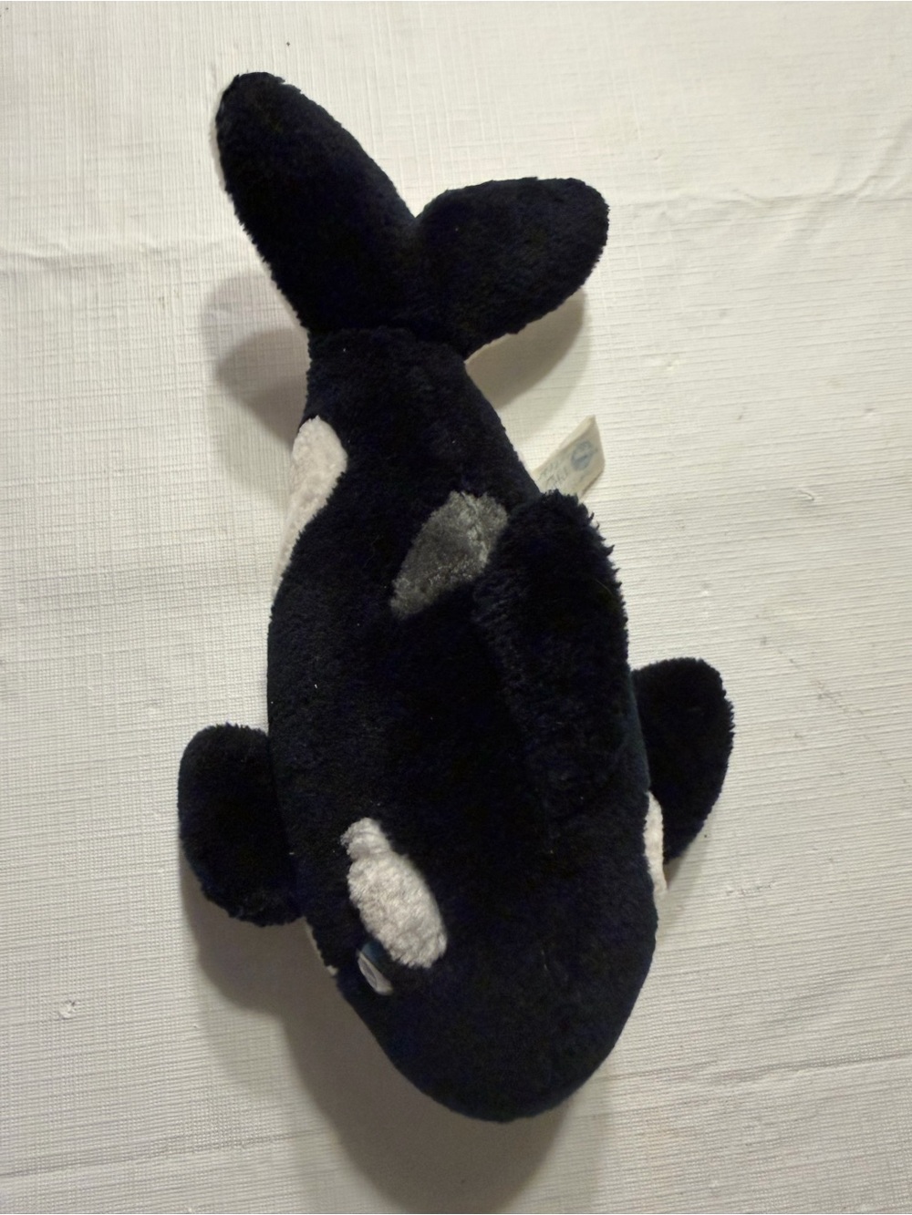 SeaWorld vintage Shamu killer whale Plush Orca Stuffed Toy